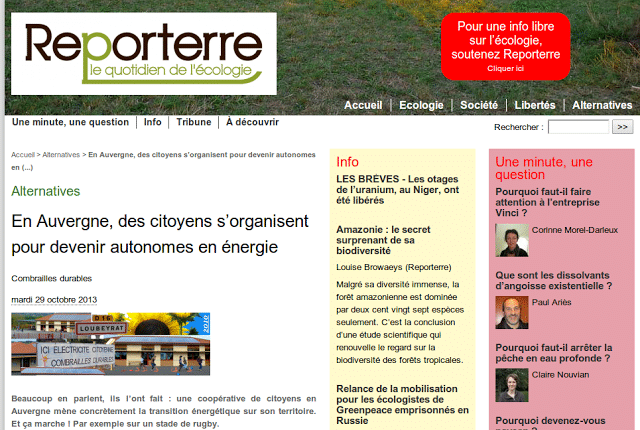 29 Octobre 2013/ Reporterre