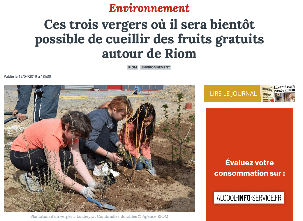 4/2019 La Montagne Riom