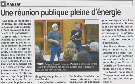 4/2019 La Montagne Riom